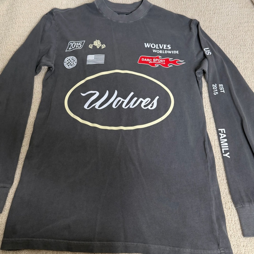 Darc Sport Wolves Worldwide Grey Long Sleeve